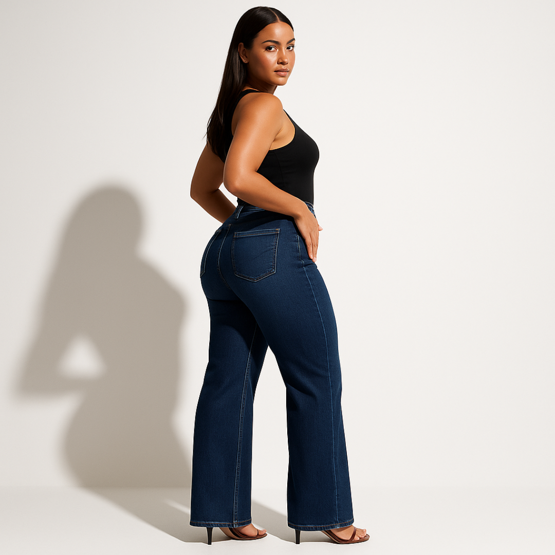 Valvari® Mid-low Rise Stretch Jeans
