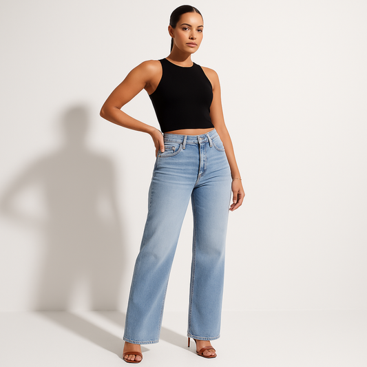 Valvari® Mid low Rise Stretch Jeans